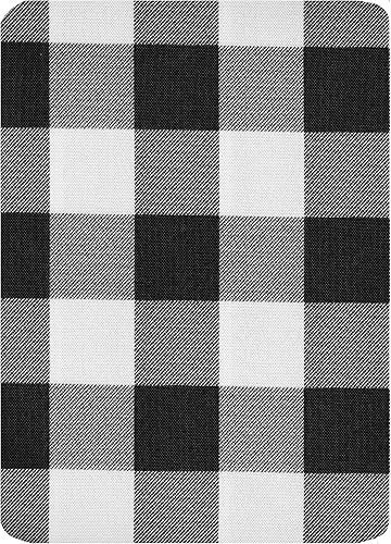 Miniatura 4 de Newbridge Hotel Buffalo Check - Mantel de tela estampada para interiorexterior, restaurante a cuadros, calidad de hotel, repelente al agua,