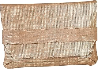 Clairefontaine 400058C Pochette Kleo-Pathra in vera pelle, color Oro