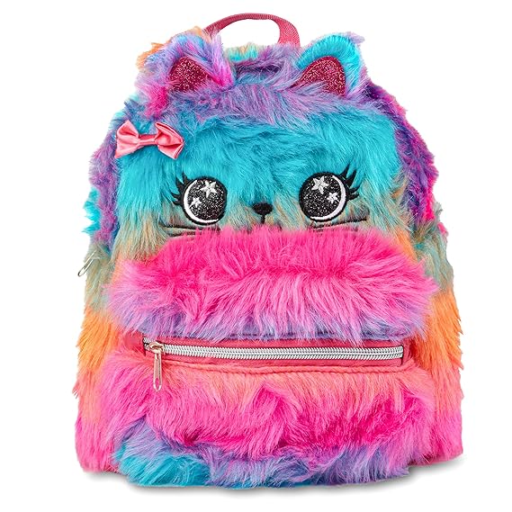 fuzzy cat backpack