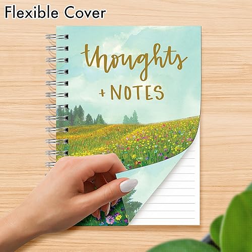 Miniatura 31 de Designer Greetings, Designer Papers - Diario de tapa flexible con banda elástica, diseño "Follow the Rainbow", 320 páginas (6 x 8.25 pulgadas)