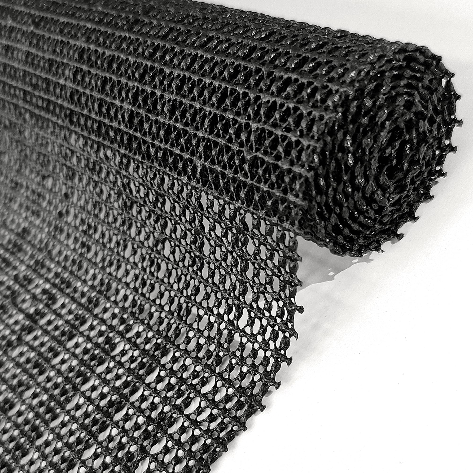 sous Couche Antidérapante 200 x 220 cm Anti Glisse Tapis de Protection en PVC pour Maison, Bureau, Voiture, Étagère, Palette, Noir