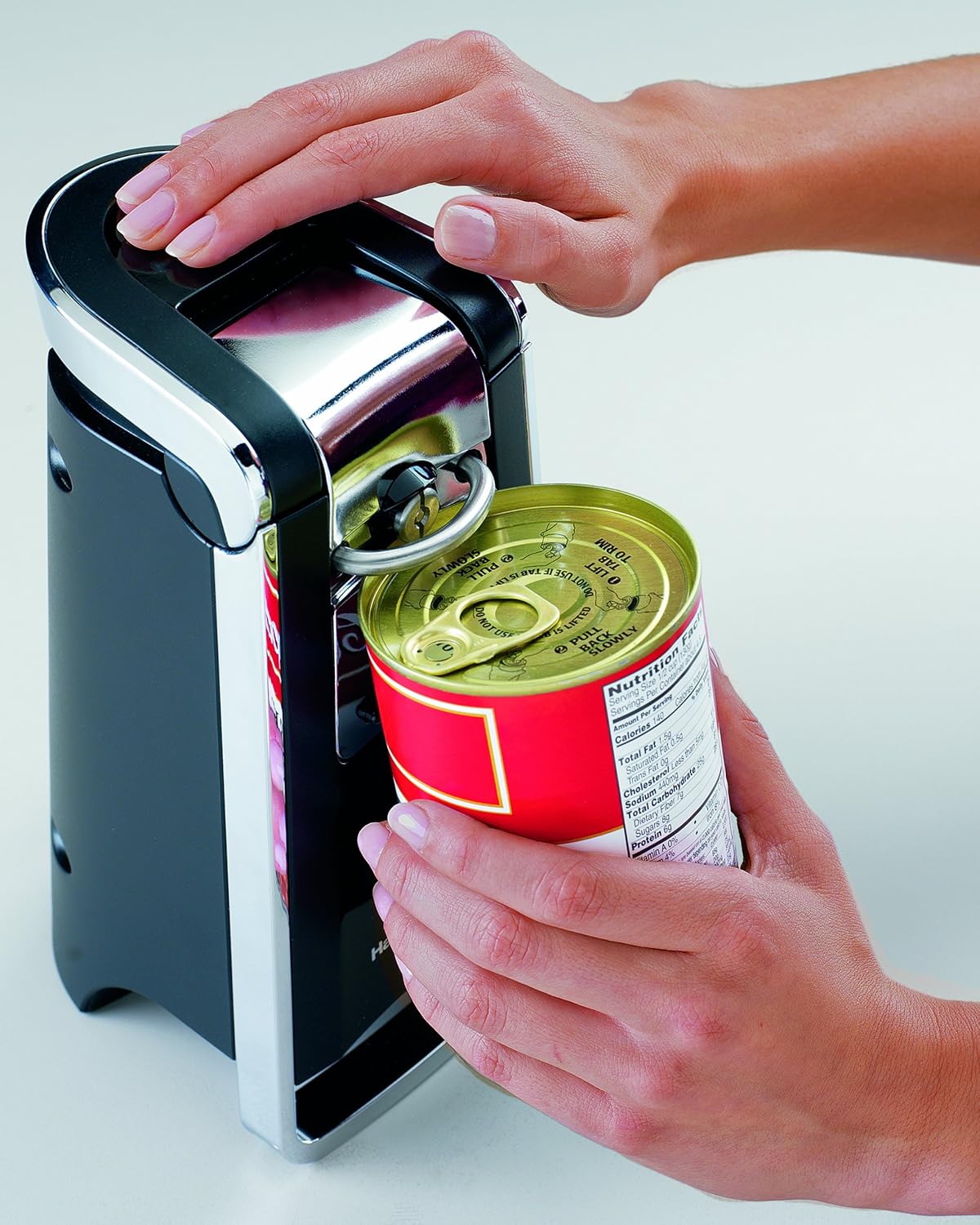 Exclusive Discount 🔥 Hamilton Beach 76606Z Smooth Touch Can Opener, Black and Chrome (Discontinued)