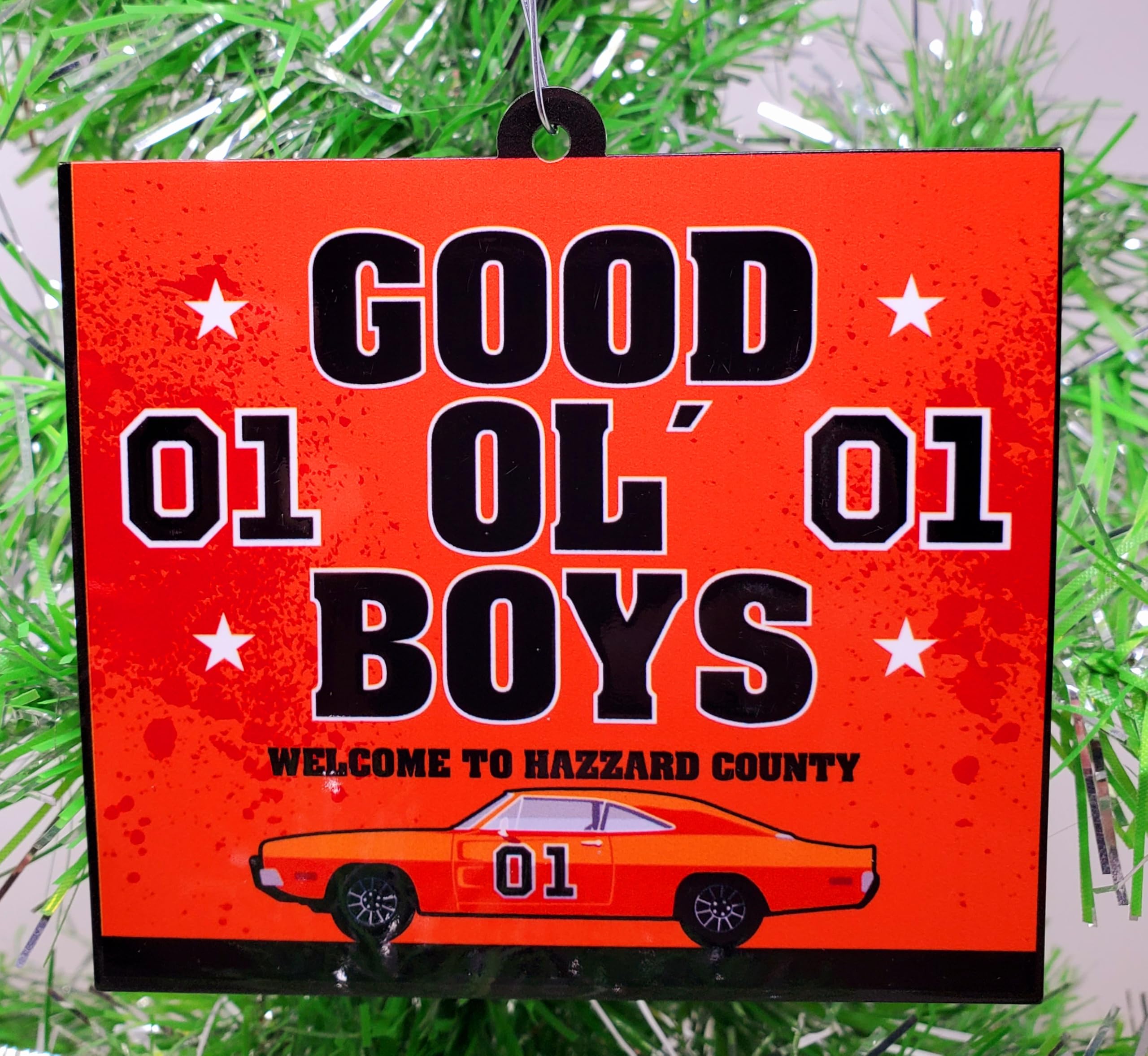 Dukes Good Ol Boys General Lee Car Ornament
