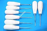 Vista 6 de Nuevos elevadores dentales Luxating 8 PC Luxating Root Elevators Instrumentos dentales