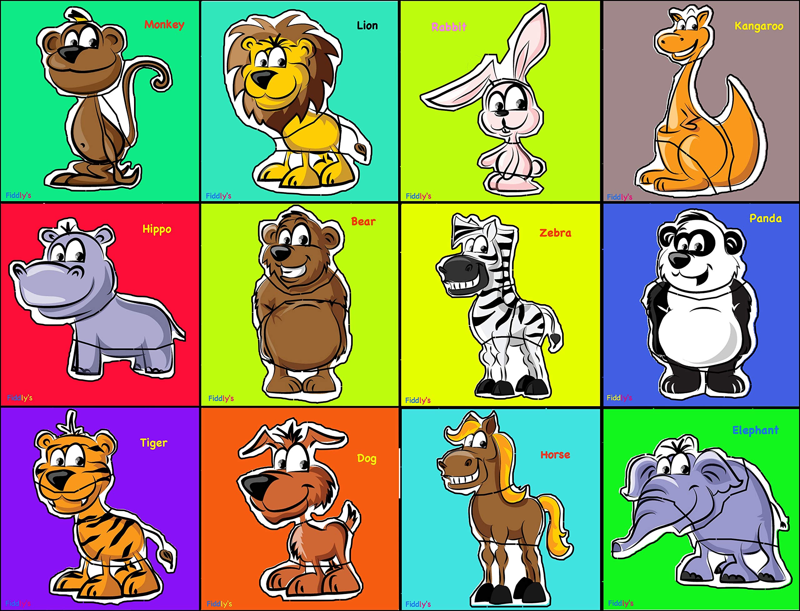 See full amazon price history chart for Fiddly Wooden Jigsaw Puzzle for Early Age Children Paperless Puzzle - Pack of 12 Zoo Animals Fiddly Wooden Jigsaw Puzzle for Early Age Children Paperless Puzzle - Pack of 12 Zoo Animals (B08KZWMFNZ) Amazon Price History, Amazon Price Tracker