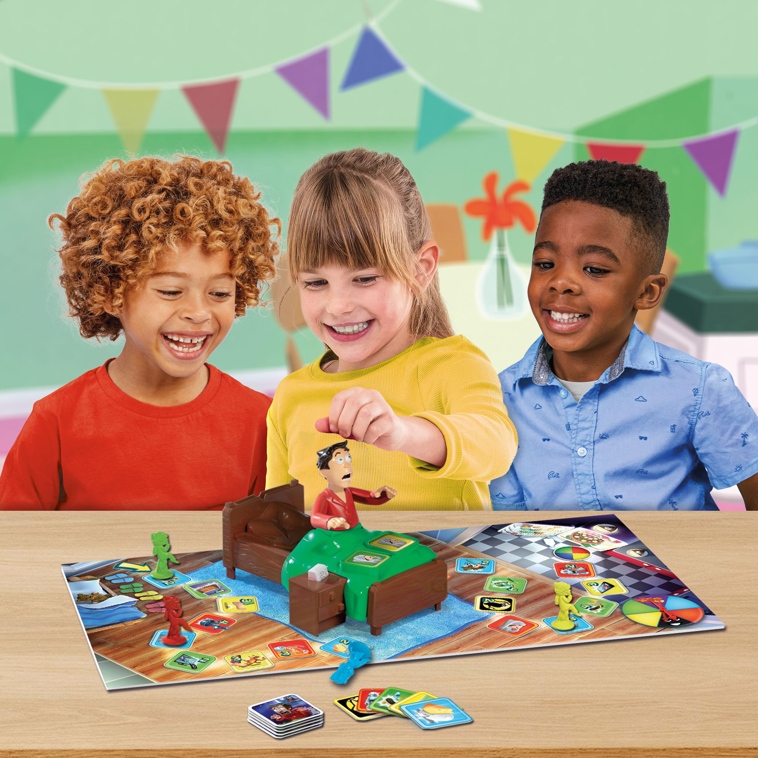Goliath Réveille Pas Papa - Jeu de Société pour Enfants dès 5 Ans - 2 à 4 Joueurs