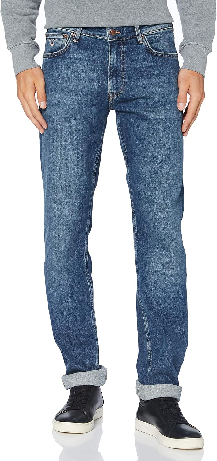 Jeans con puño hombre Clearance