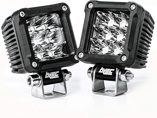 Vspec 2 cubos de 2 pulgadas serie 18w LED luces de trabajo cubos duallys Pods