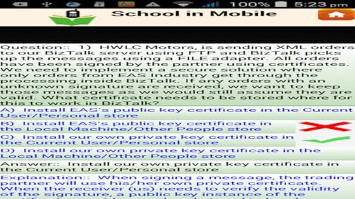 MCTS BizTalk Exam 70-595 Prep Free