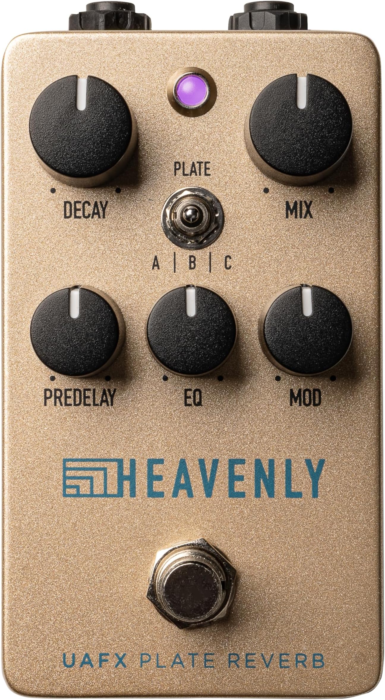Heavenly Plate Reverb Effect Pedal