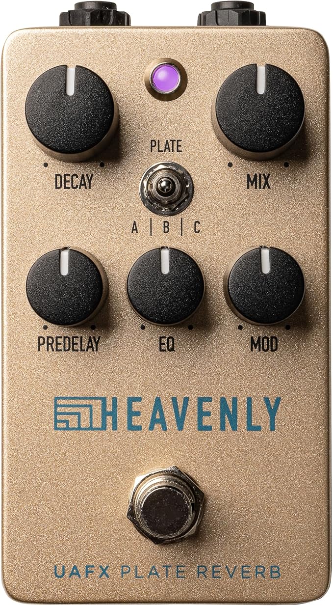 Pedal De Efectos Universal Audio Heavenly Reverb Plate