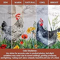 Vista 6 de Maison d' Hermine Juego de 4 servilletas de tela 100% algodón reutilizables para uso diario, servilletas cuadradas lavables para cenas, fiestas