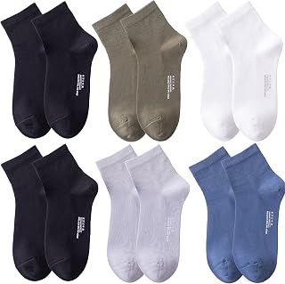 Ankle Socks for Men Running Socks Mens Dress Socks Athletic Hiking Socks – Comfy cotton – Moisture Wicking Breathable Low Cut