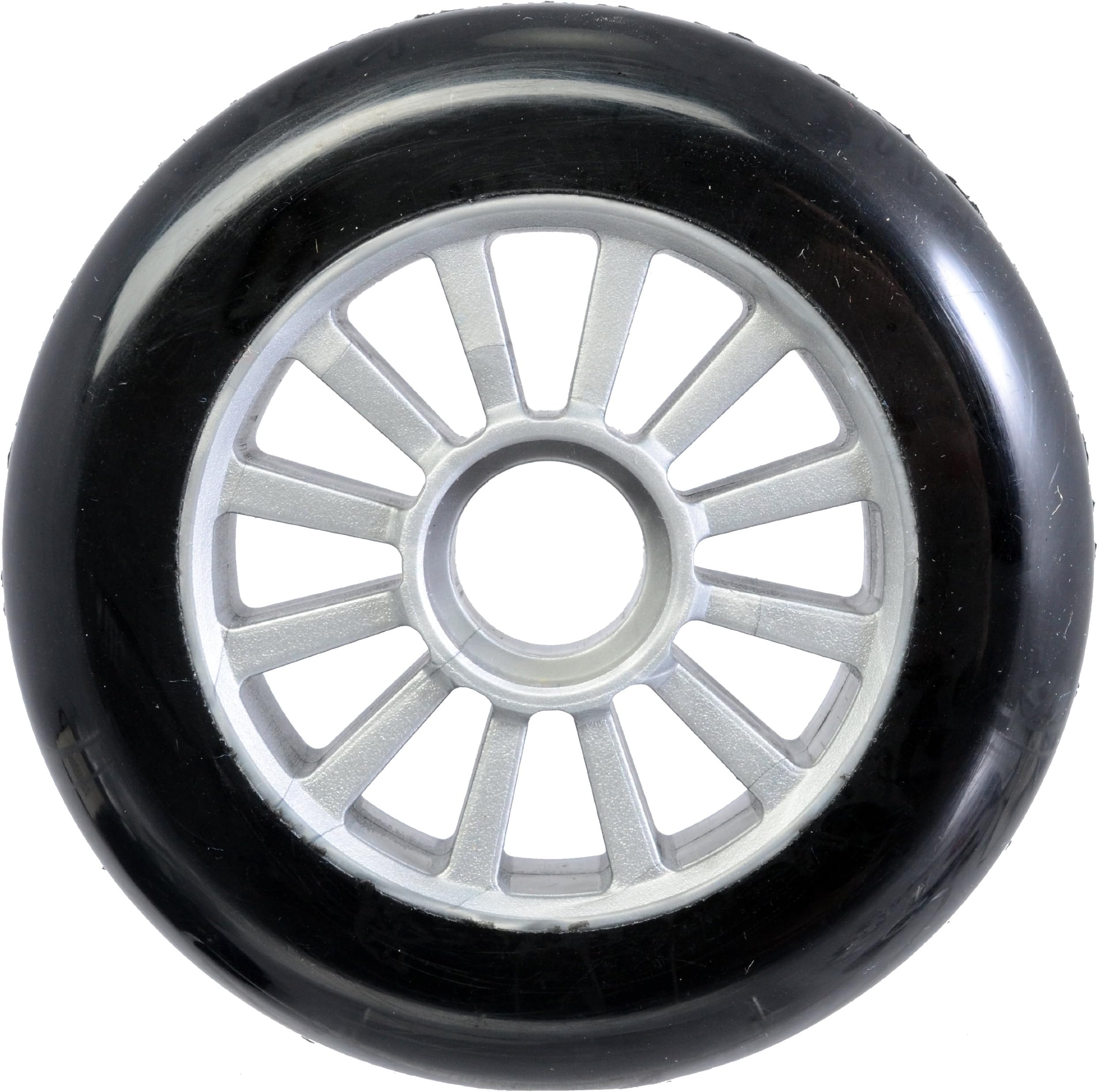 YAK Scooter Wheel Black-Silver 100mm