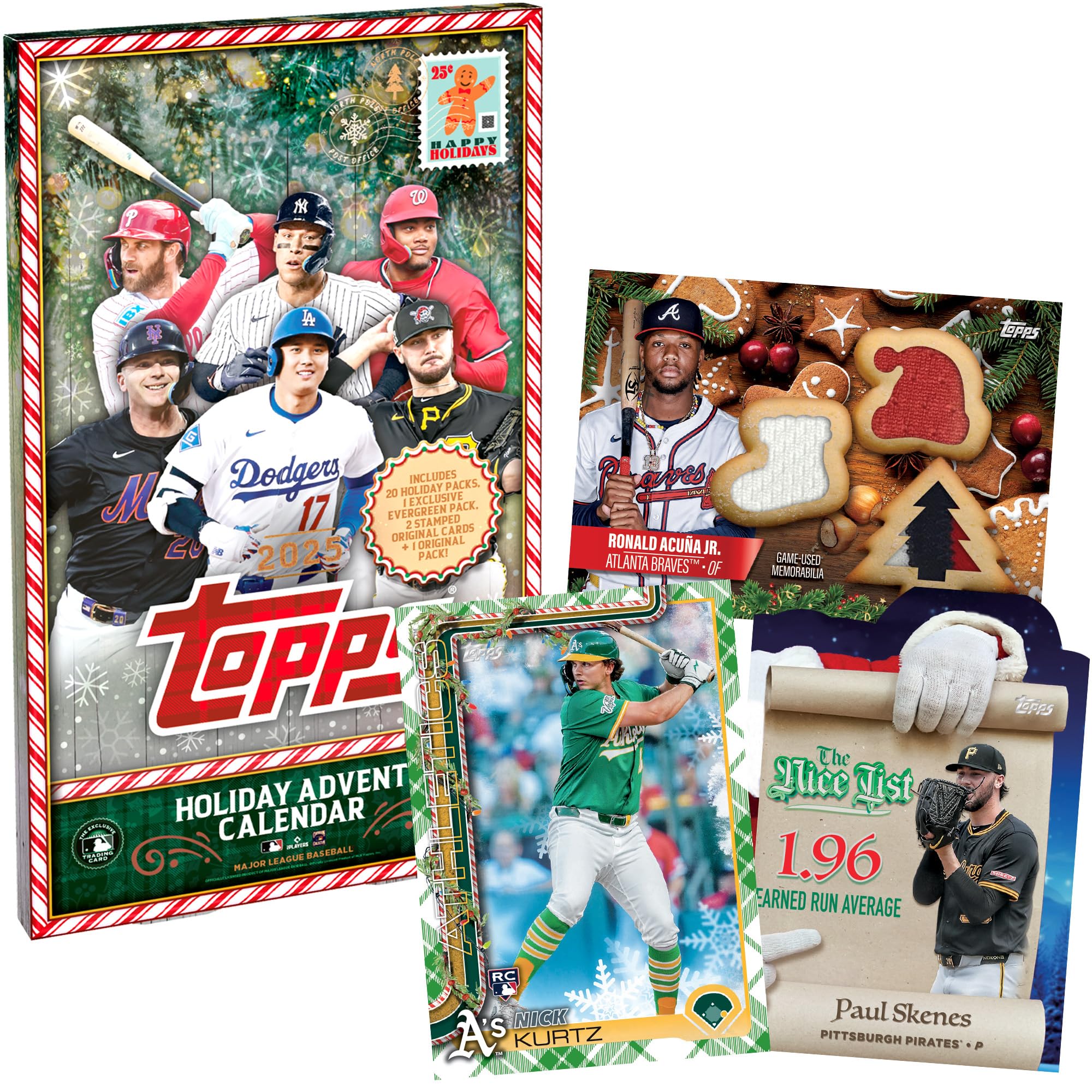 ♡新品♡ クリスマス ホリディ アドベントカレンダー 2025 Amazon.com: 2025 Topps Holiday Baseball - Factory Sealed - Advent
