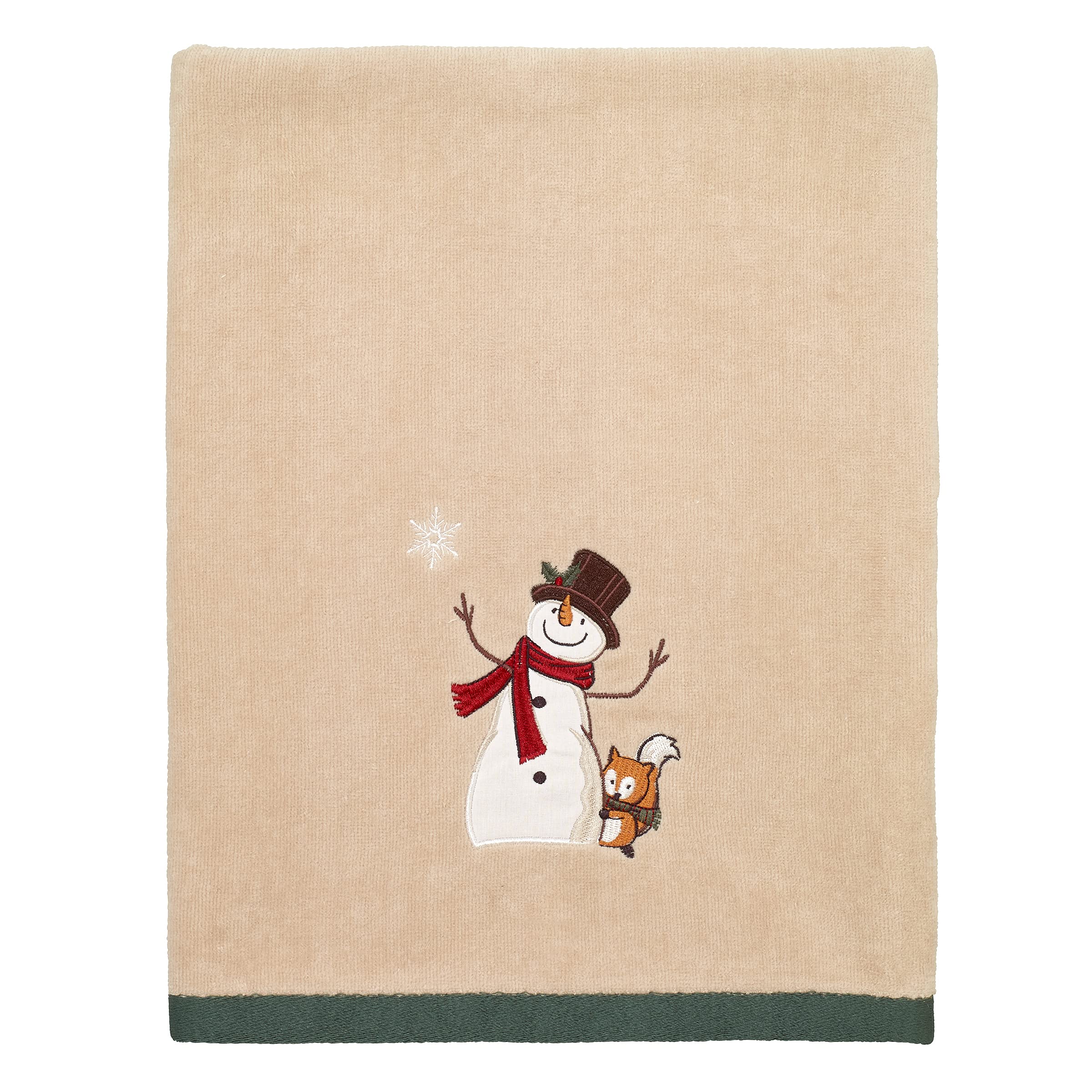 Avanti Linens - Bath Towel Soft Absorbent Cotton Friends Gather Collection