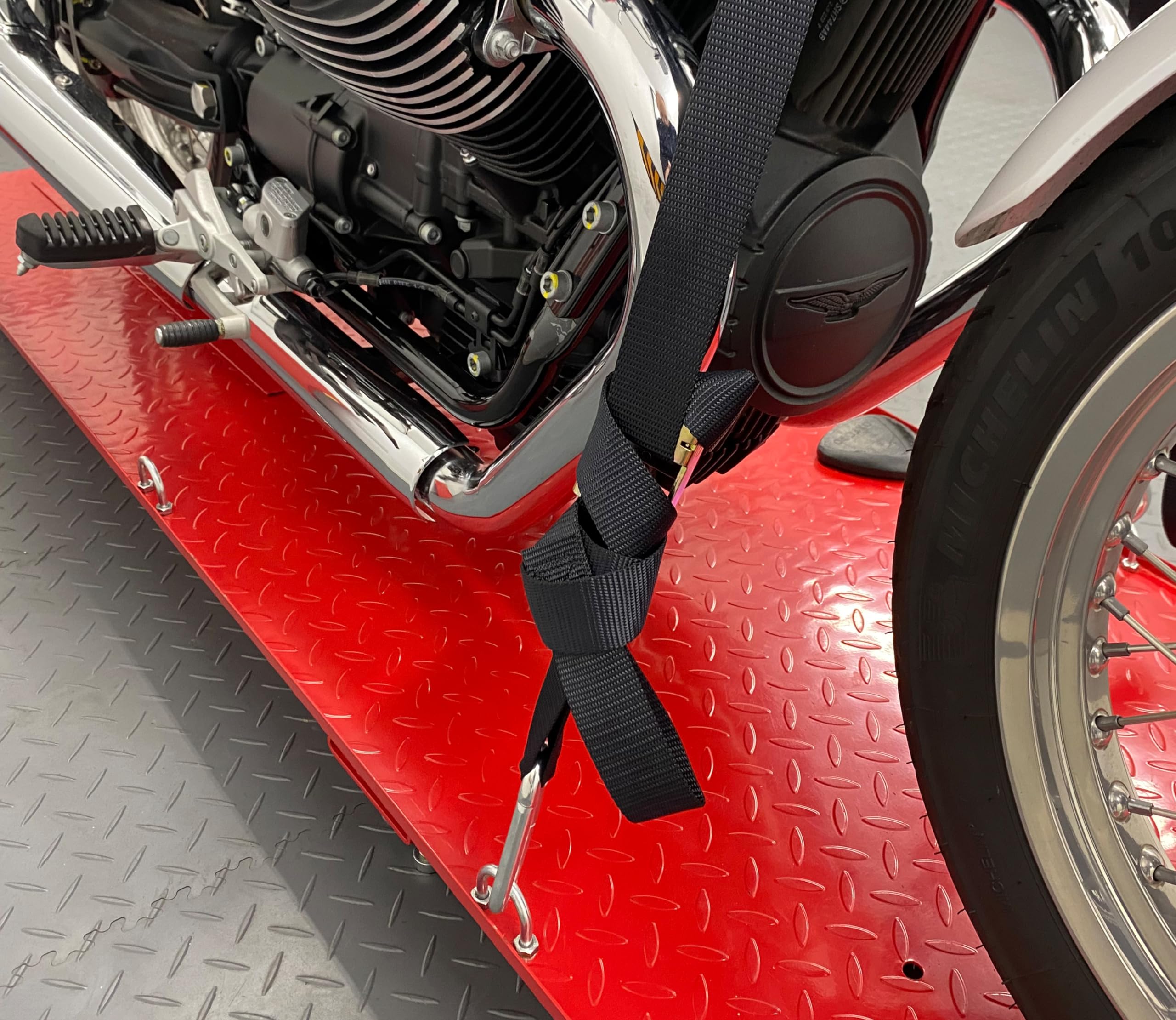 Sangle de Moto Attache Transports Harnais Roadster Moto Sportive Motocross Trail Custom Quad