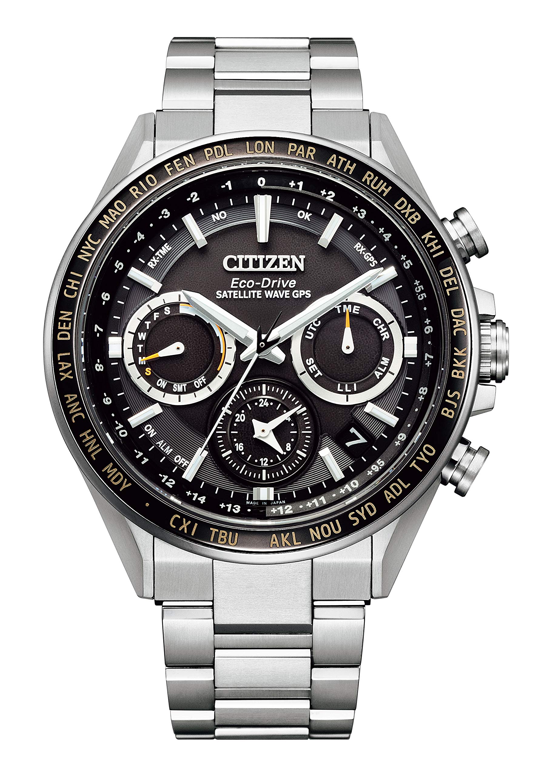CITIZEN Watch ATTESA CC4015-51E [Eco Drive GPS Satellite Radio Clock Double Direct Flight ACT Line] 