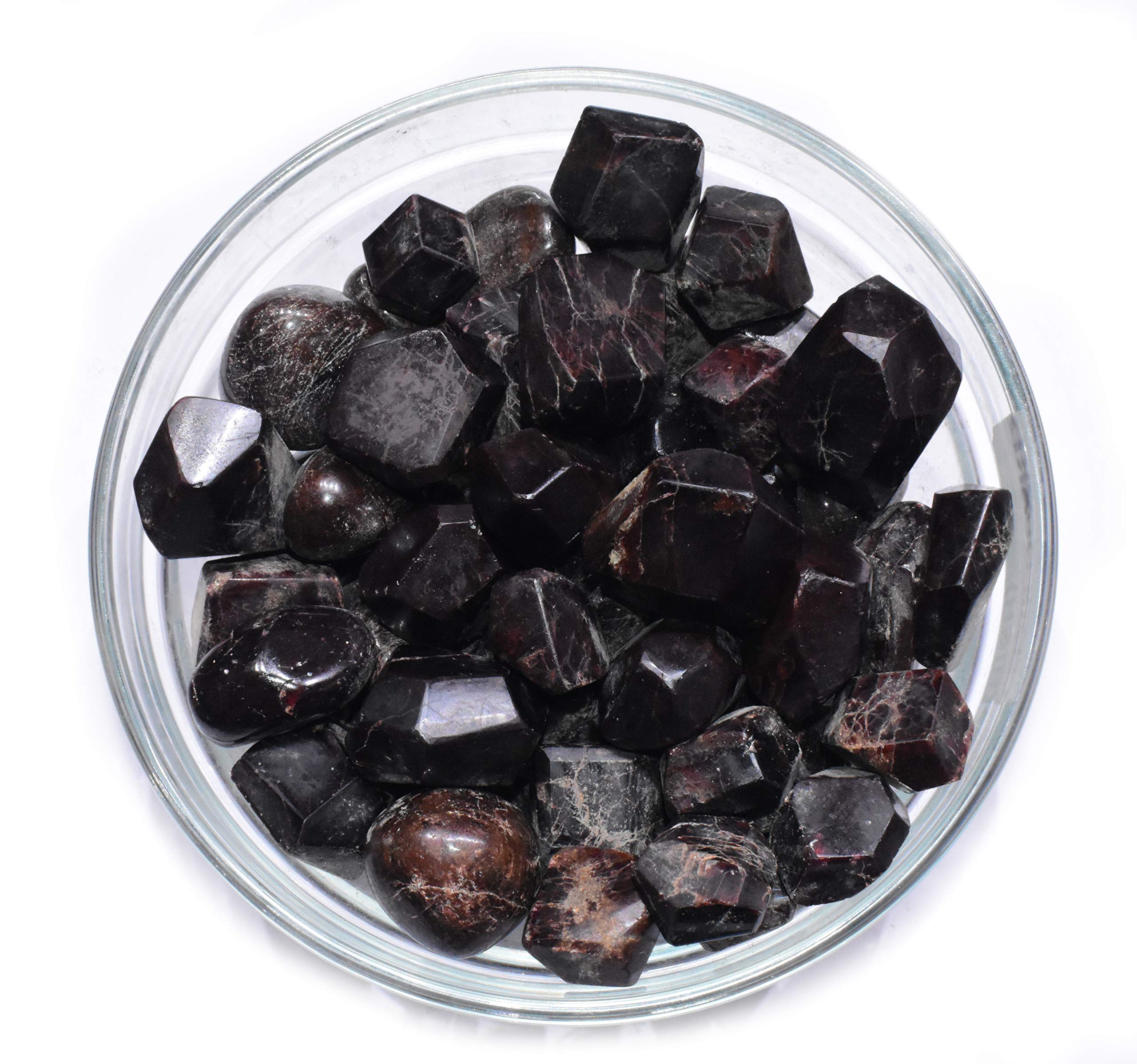 Tumble - Garnet Polished Crystal Stone 2 Pieces Natural Chakra Balancing Crystal Healing Stone-image-16