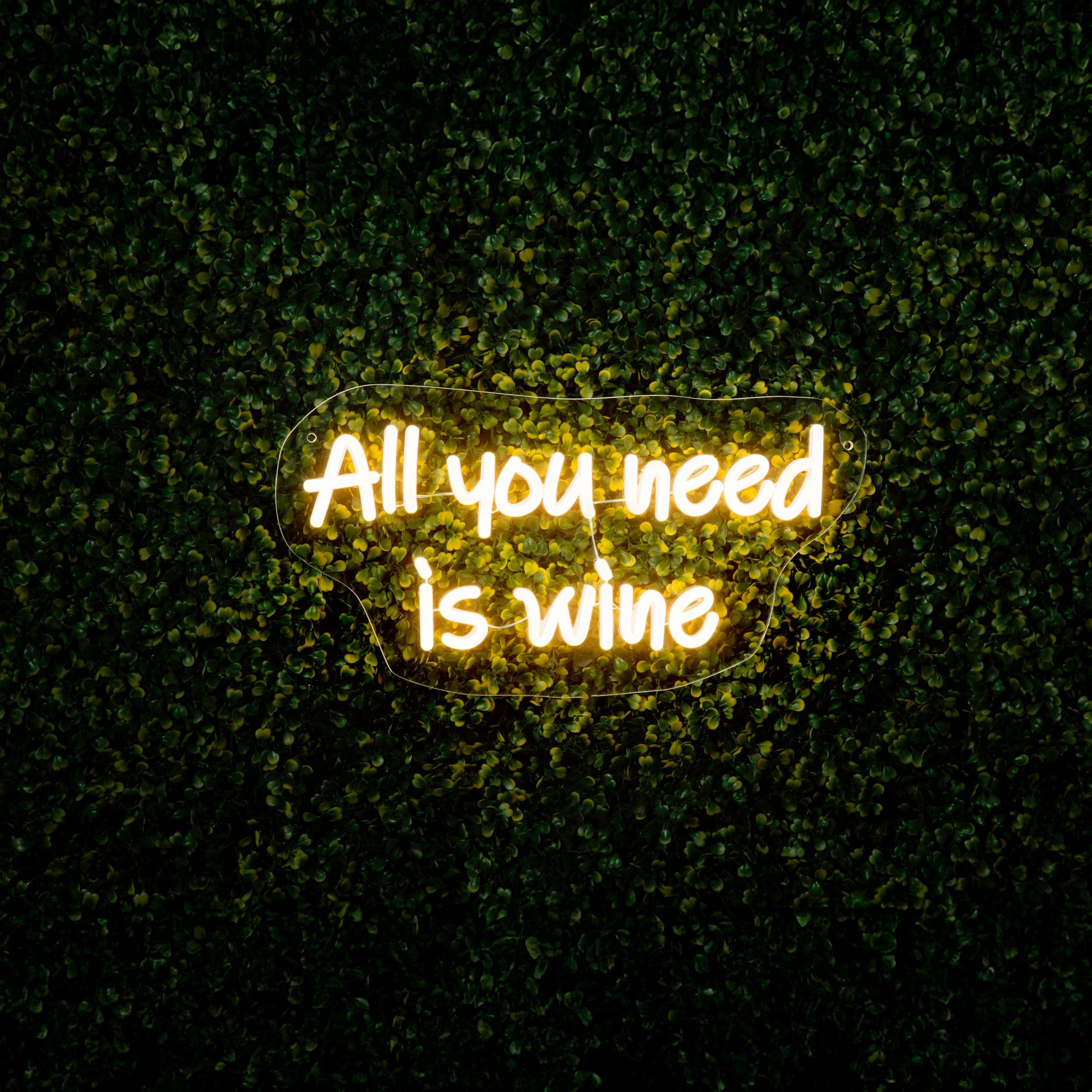 Premier Decorations Limited Premier All You Need Is Wine Led Neon Wall Sign