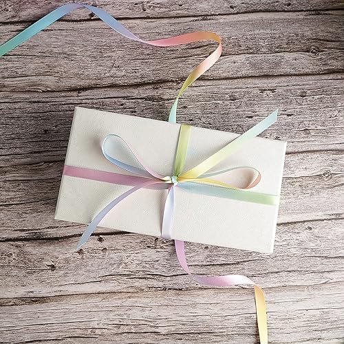 Miniatura 131 de MEEDEE Cinta de feliz día del padre, decoración del día del padre, caja de regalo, decoración de papel de regalo, cinta fina de satén negro surtido