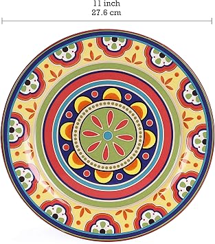 Bico Tunisian Mugs and Dinner Plates Bundle