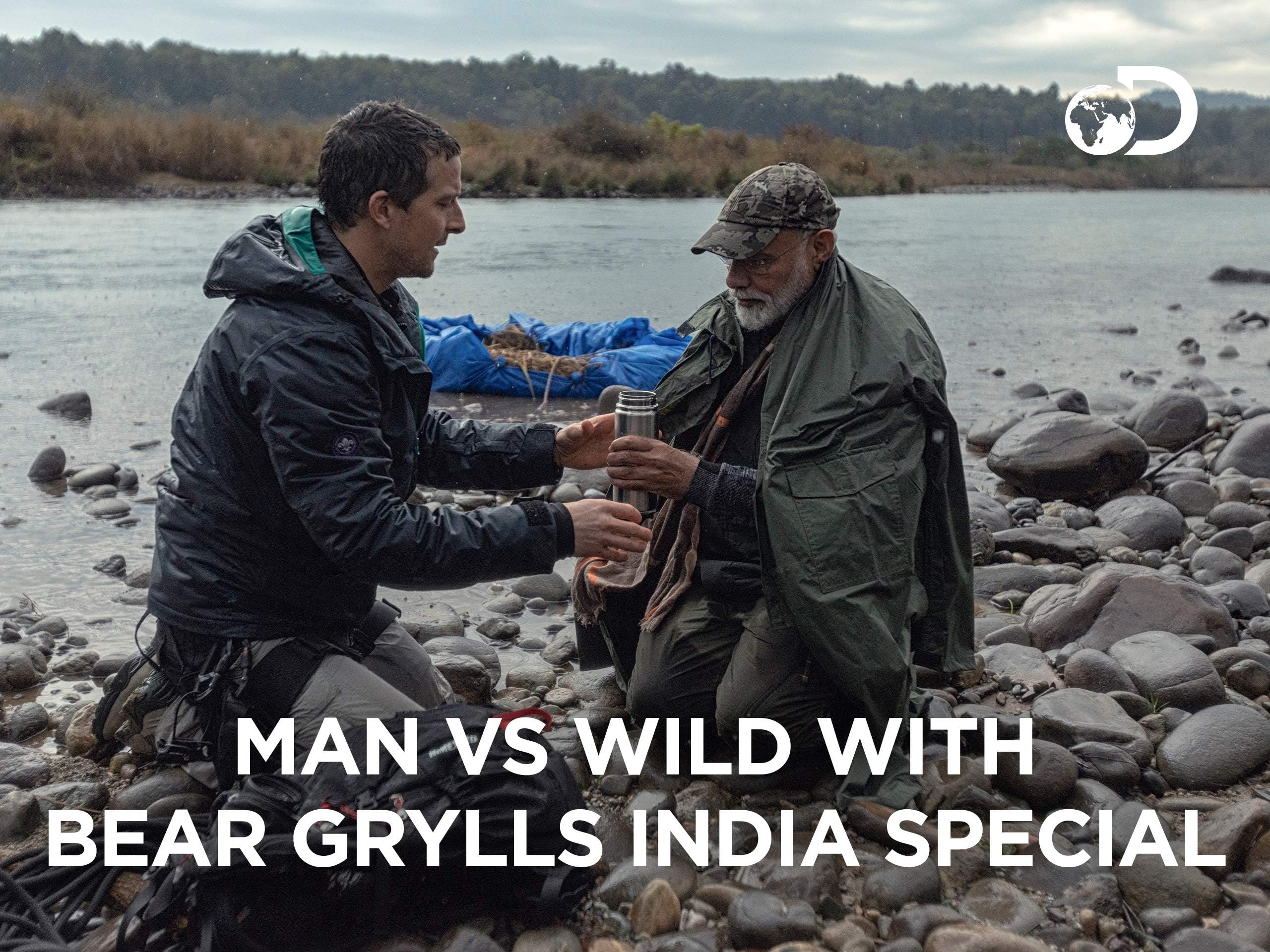 Man Vs Wild With Bear Grylls And PM Modi