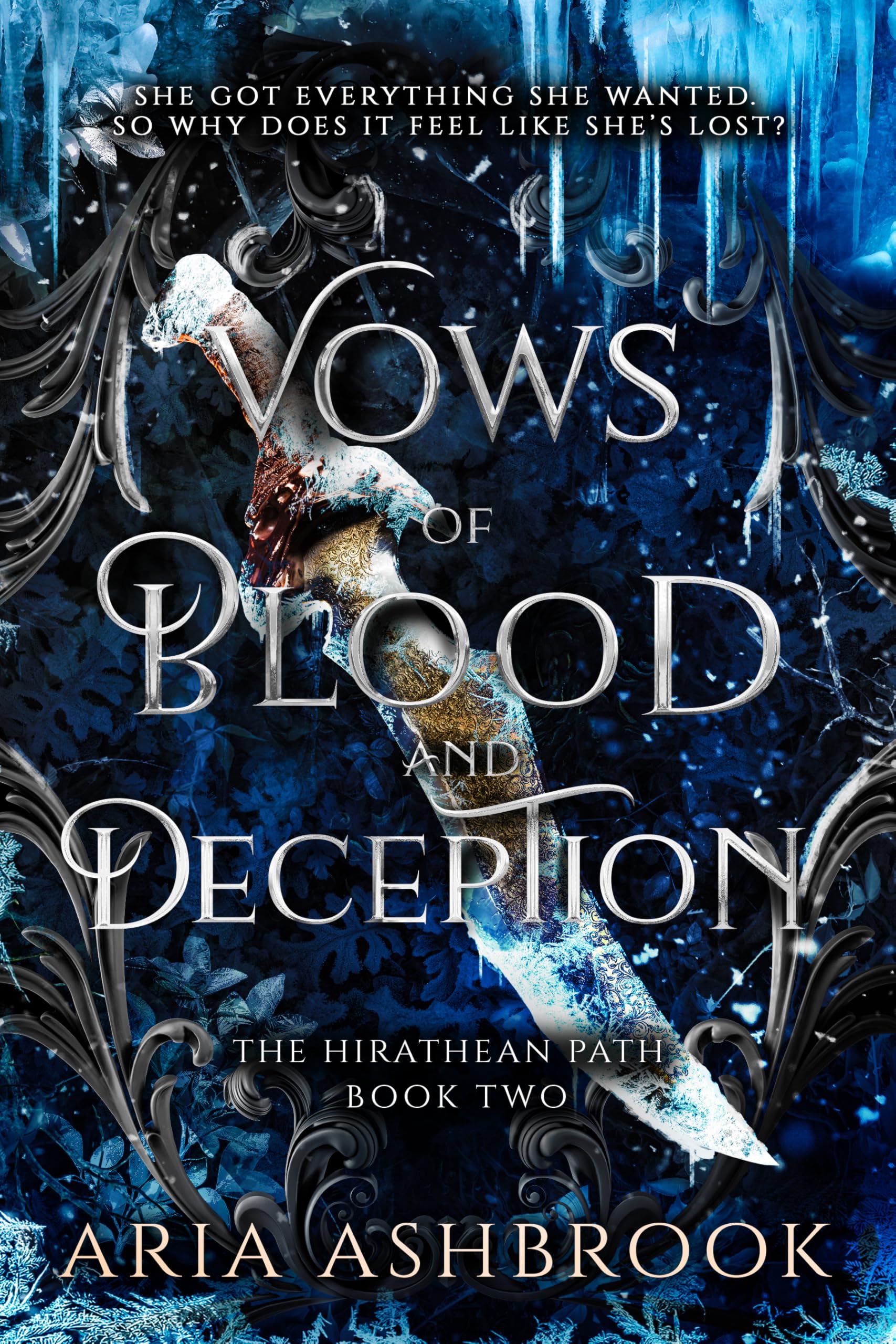 Vows of Blood and Deception: A Dark Enemies To Lovers Fantasy Romance Novel (The Hirathean Path...