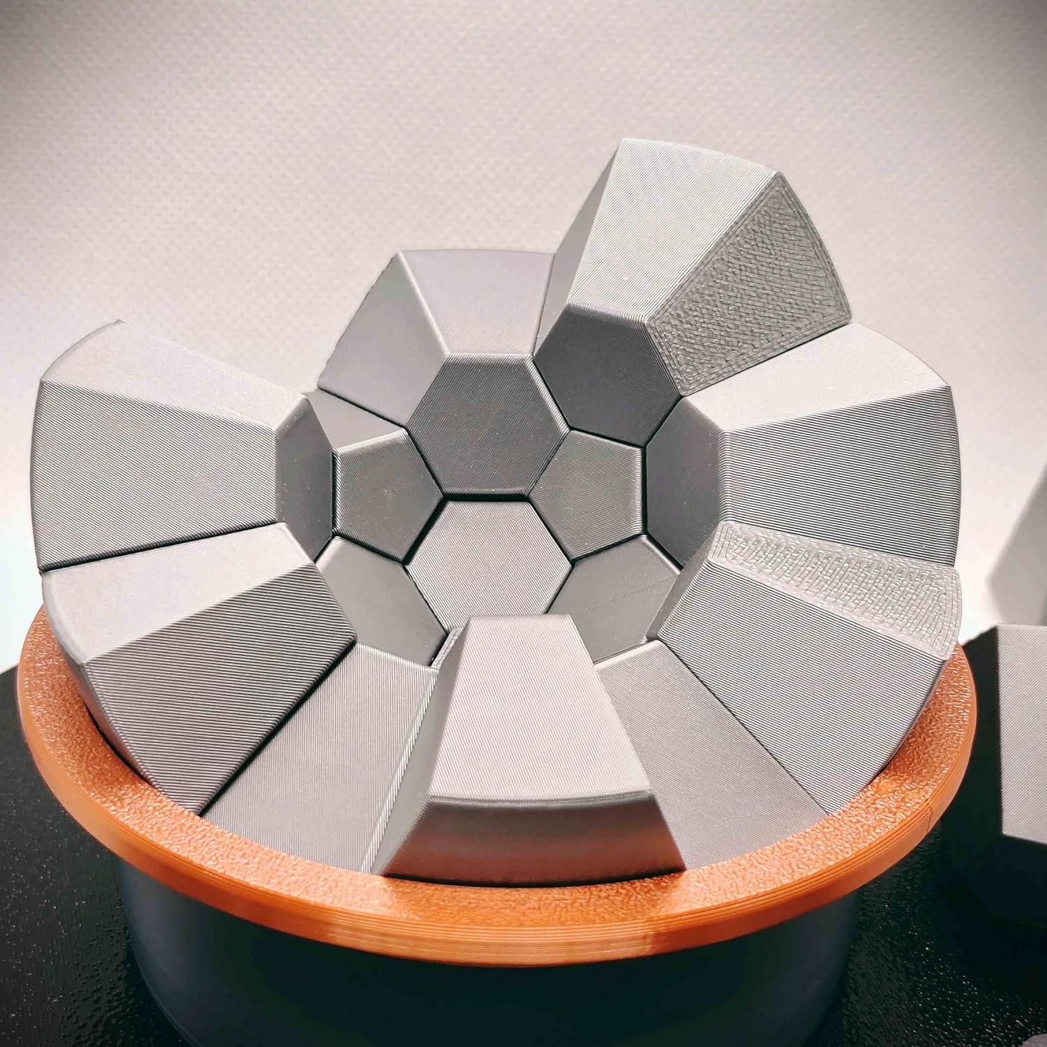 Atomic Bomb Nuke Plutonium Sphere Model,Explosive Lens, Historical Nuclear Physics,Oppenheimer Era 3D Craft Assembly Kit,Adult Science Collectible for Military History Fans & Science Display