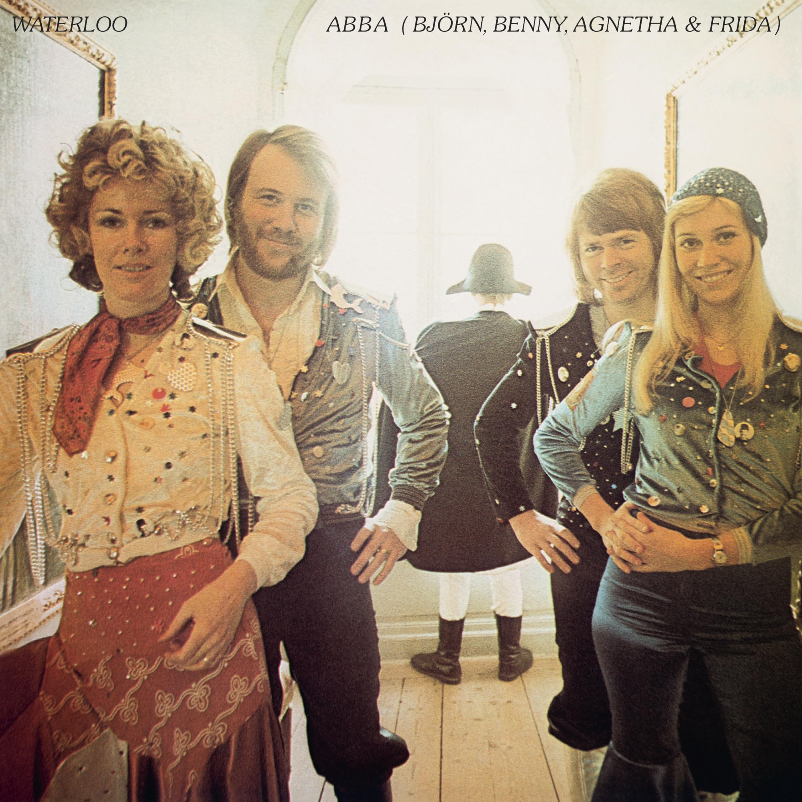 ABBA　waterloo レコード　アバ ABBA Waterloo Sweden 1974 Polar Rock Record lp original