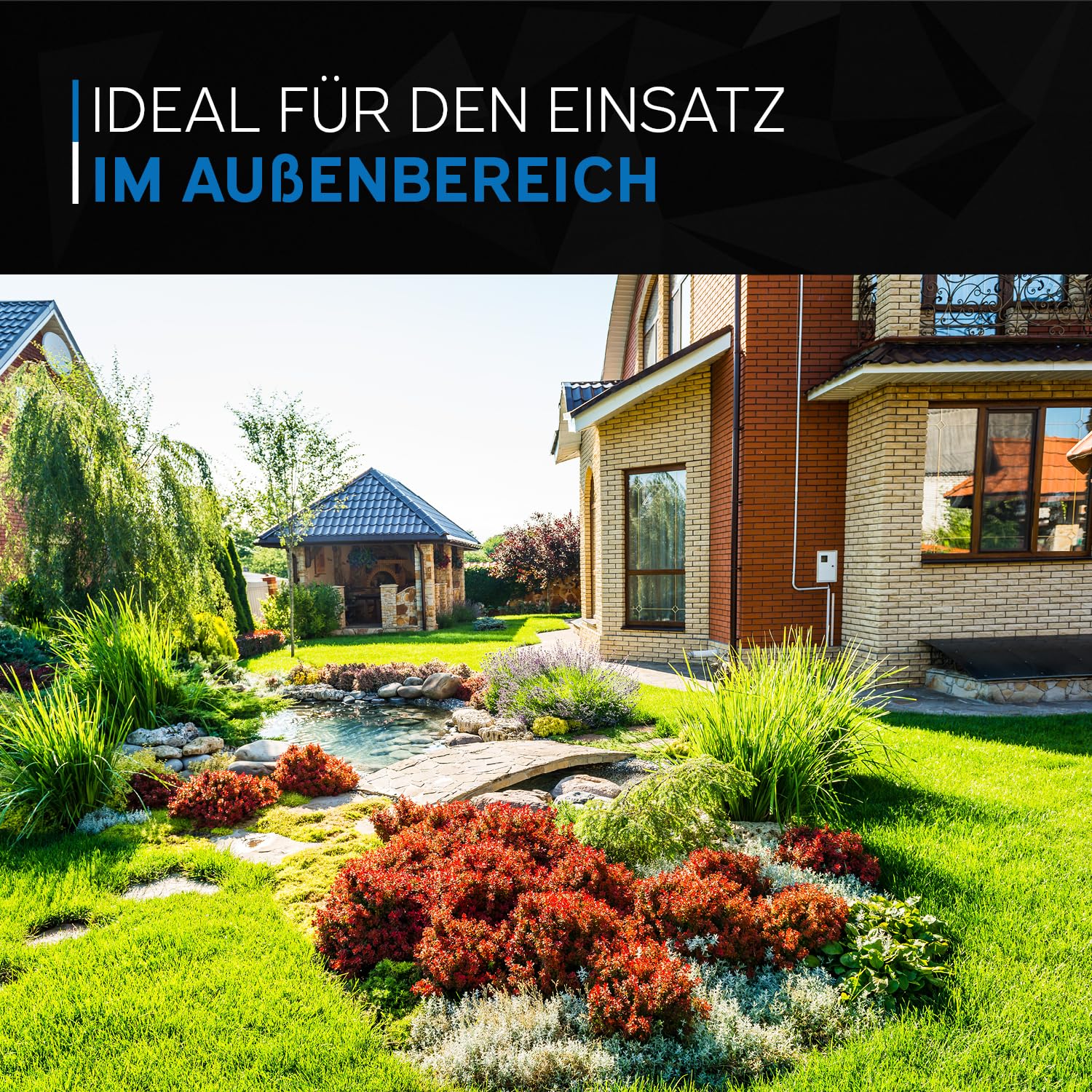 kör4u NYY-J 3 x 1,5 mm² 50m Erdkabel Stromkabel für außen DIN VDE 0276-603