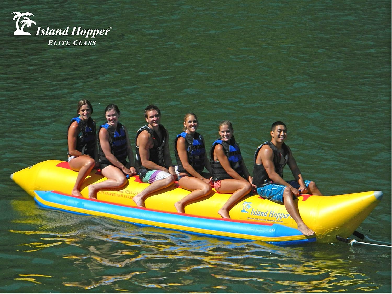 Island Hopper 6 Passenger Inline Elite Class Heavy Commercial Banana Boat