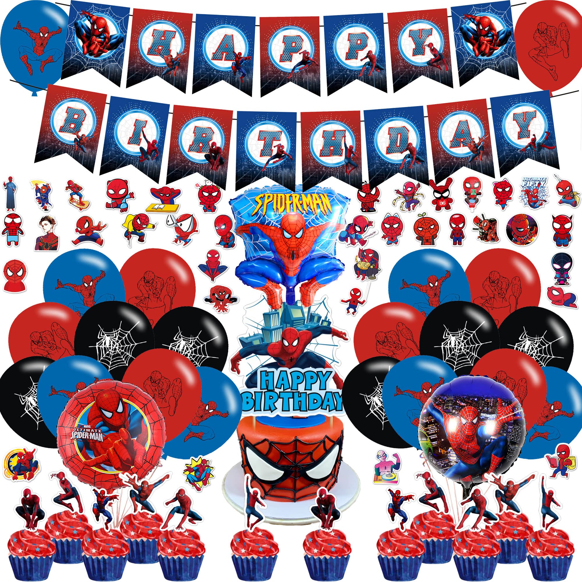 Buy Spiderman No Way Home Party Decorations,Birthday Party Supplies For