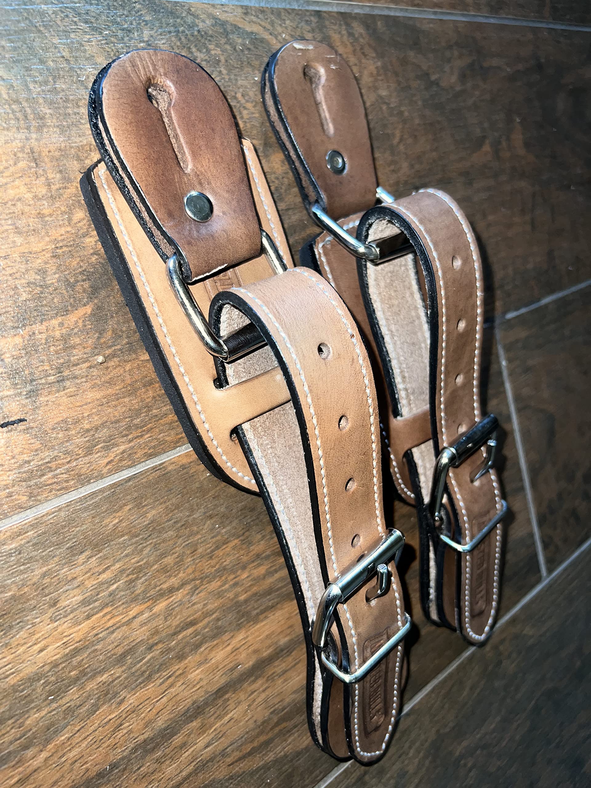 EPT Bull Ropes Sporenriemen für Erwachsene, Leder, 3,8 x 27,9 cm