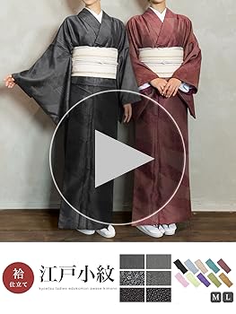 江戸小紋　着物　袷 楽天市場】( 女袷 江戸小紋 ) 洗える着物 袷 小紋 江戸小紋 6柄