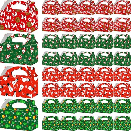 Zhanmai 100 cajas de regalo de Navidad, cajas de regalo de Navidad 3D, cajas de galletas de Navidad, Papá Noel, muñeco de nieve, árbol de Navidad, Zhanmai 100 cajas de regalo de Navidad, cajas de regalo de Navidad 3D, cajas de galletas de Navidad, Papá Noel, muñeco de nieve, árbol de Navidad,