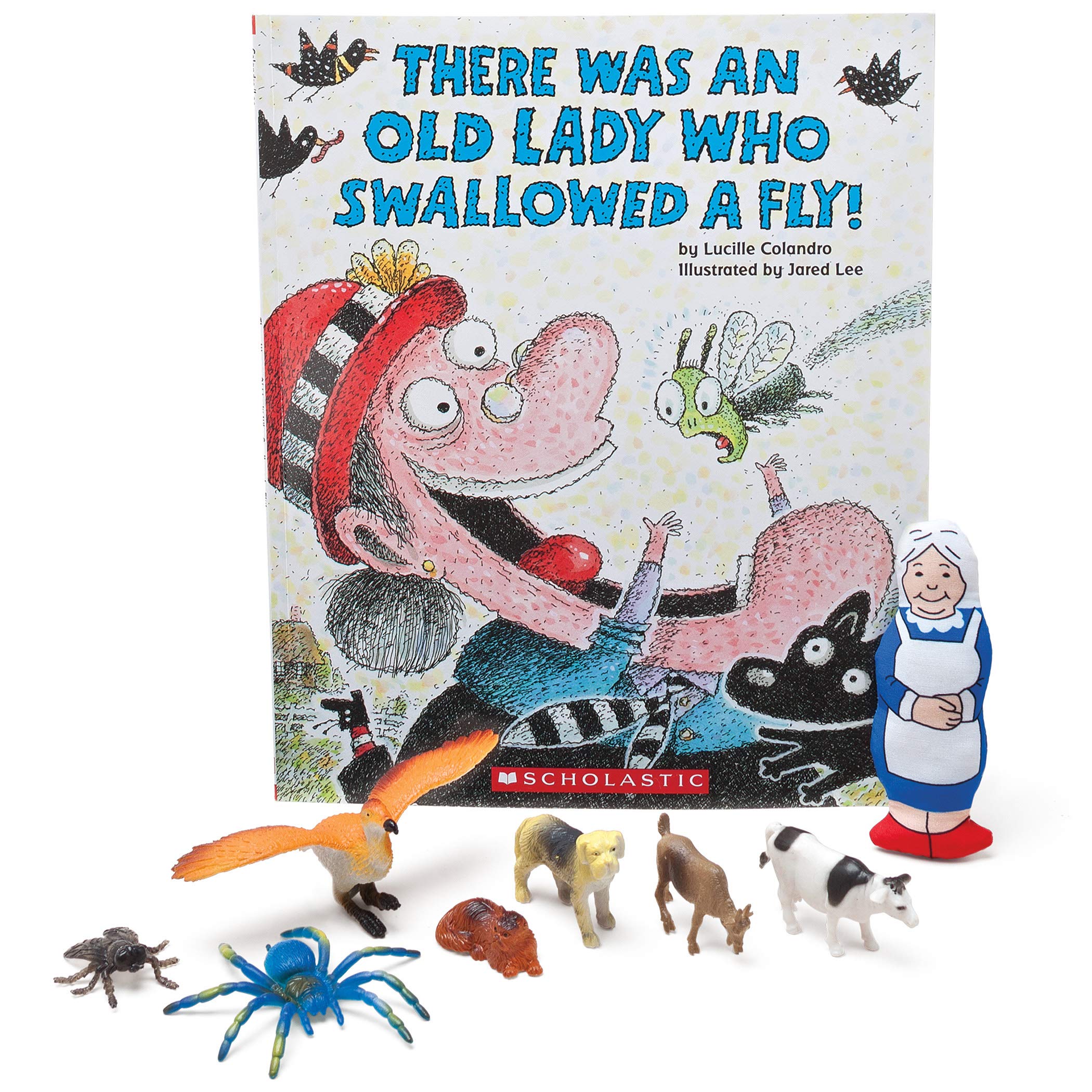 Primary Concepts,PC-1647 There Was An Old Lady Who Swallowed A Fly! 3D Book