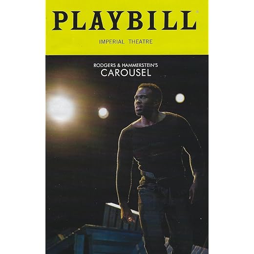 Rodgers & Hammerstein's Carousel Playbill May 2018 on Broadway Imperial Theatre With Joshua Henry Jessie Mueller Renee Fleming