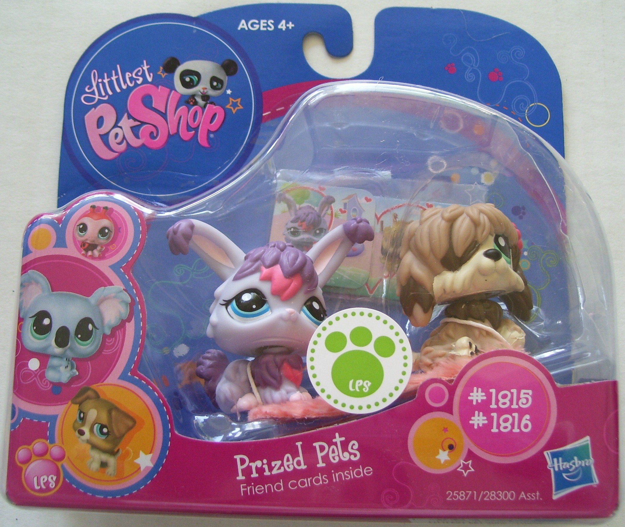Buy Littlest Pet Shop Prized Pet Pairs Series 1 Figures Bunny Sheep Dog