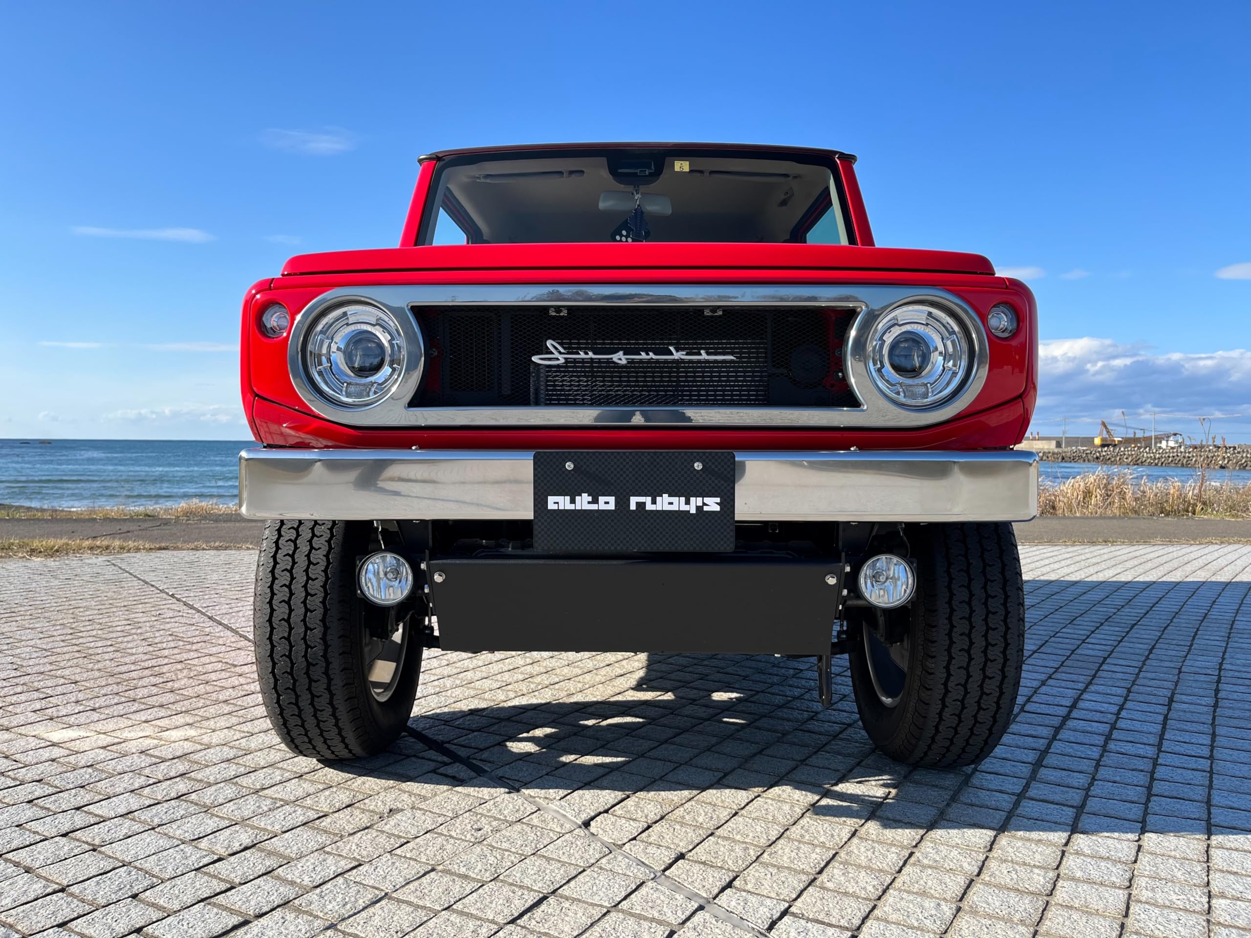 Amazon | ステンレス製オールドスクールフロントバンパー JB64ジムニー 