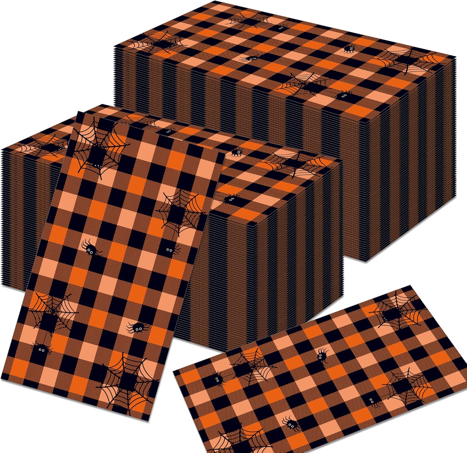 OXYLIPO 120 Sheet Halloween Guest Napkins Disposable