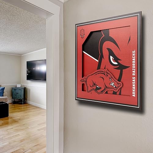 Vista 85 de YouTheFan NCAA Alabama Crimson Tide 3D Logo Series - Arte de pared - 12 x 12