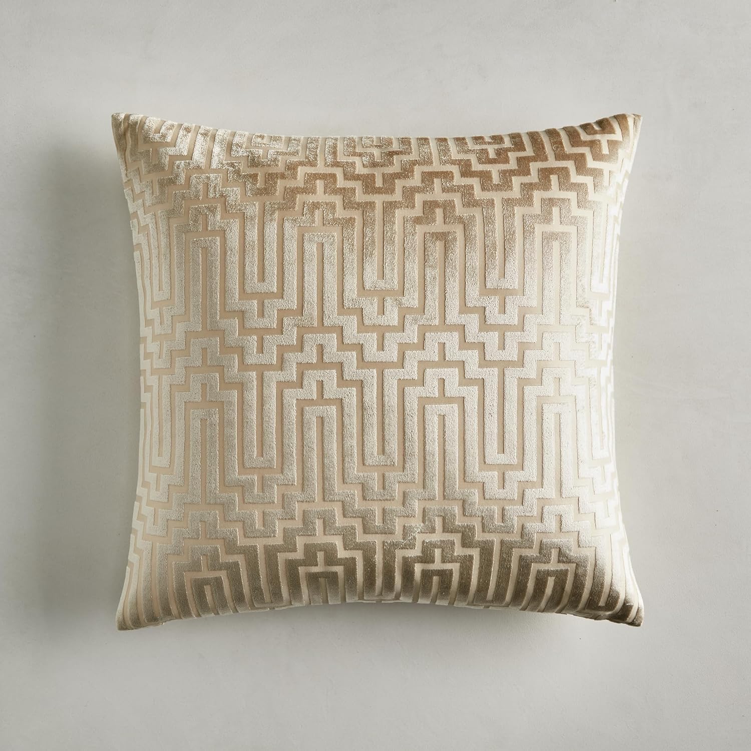 Z Gallerie Porter Pillow 24" Textured Decorative Throw Pillow - Ivory