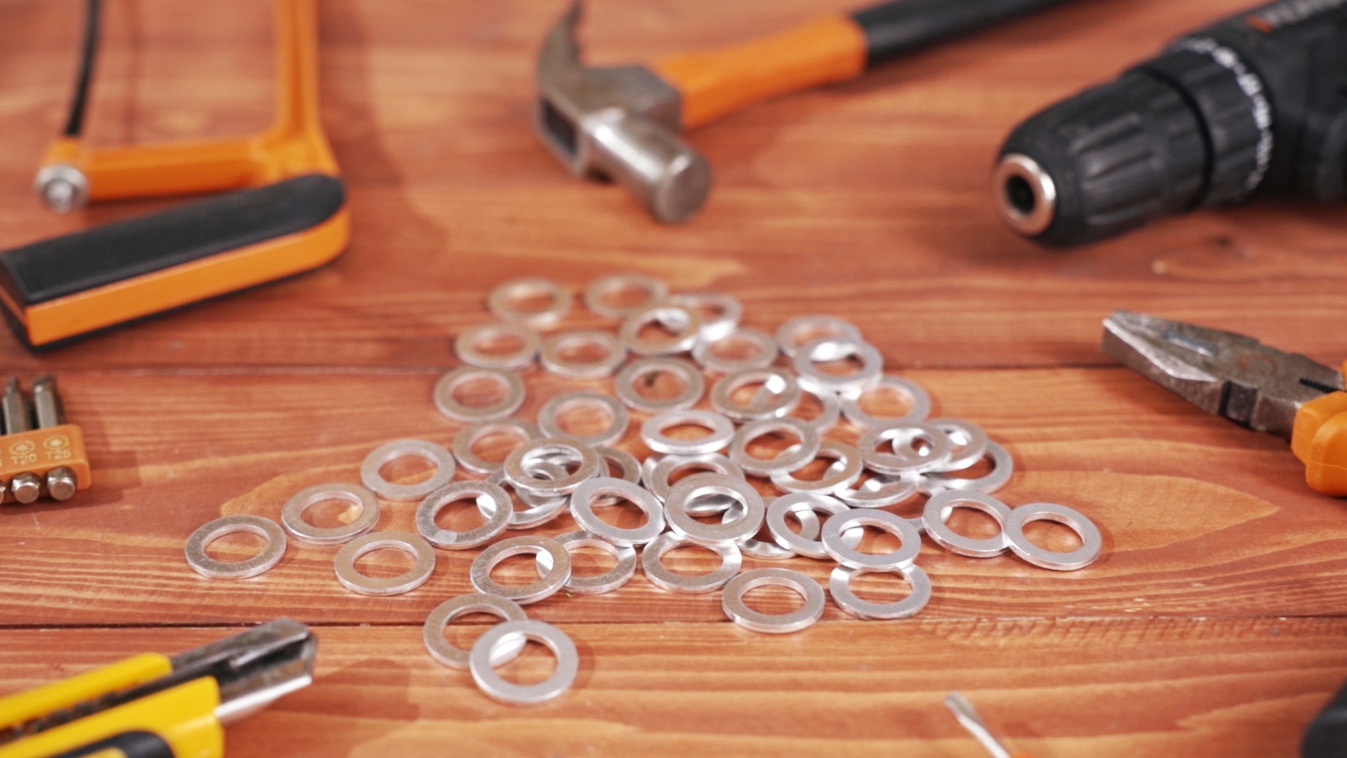 Image of Mudder 400 Pieces Aluminum Engine Oil Crush Washers 14 mm Drain Plug Gaskets (Compatible with Honda OEM 94109-14000 Part)