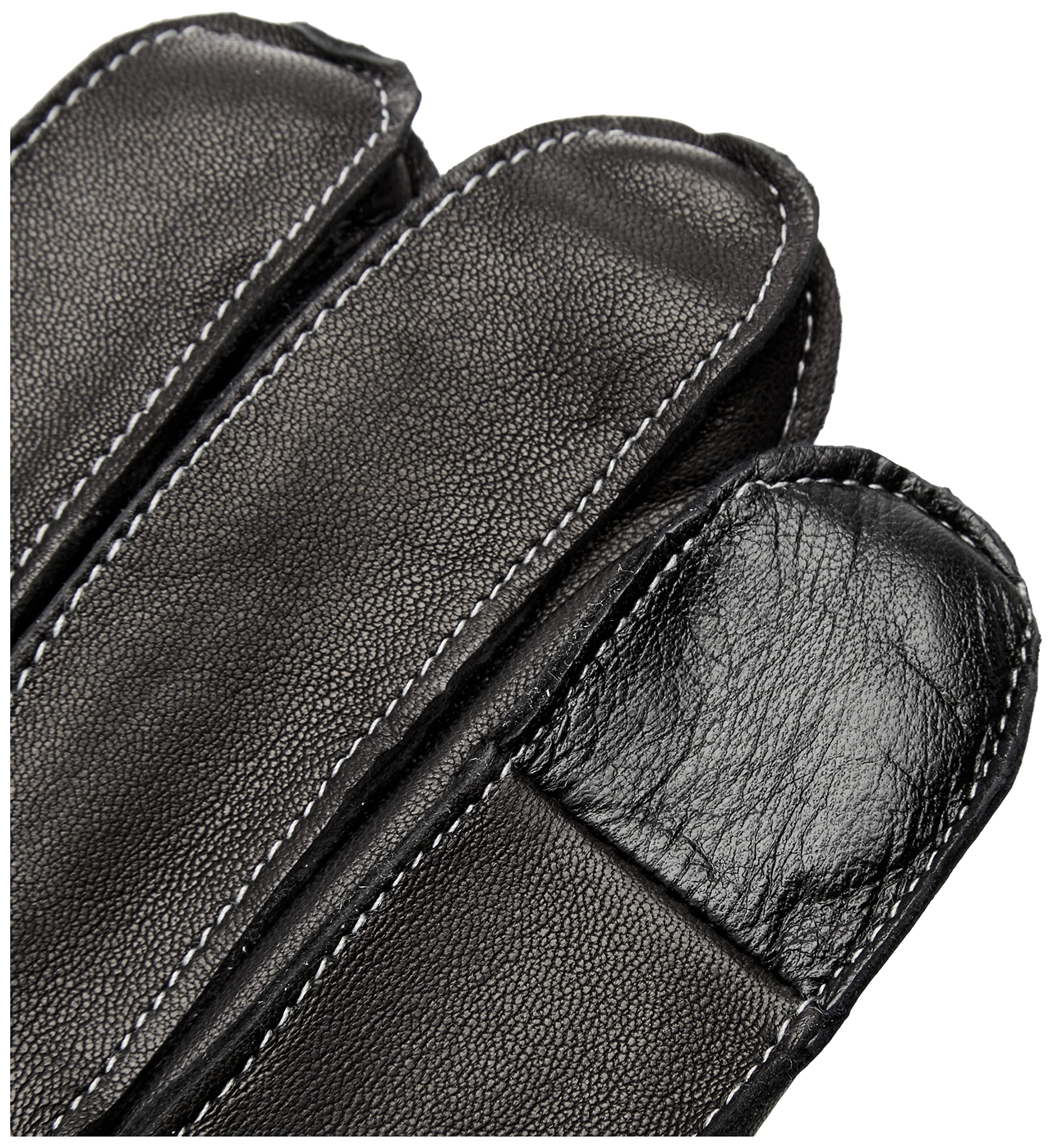 Calvin Klein Guanti in pelle da uomo, Ck Black, M-L, Ck Nero, M/L
