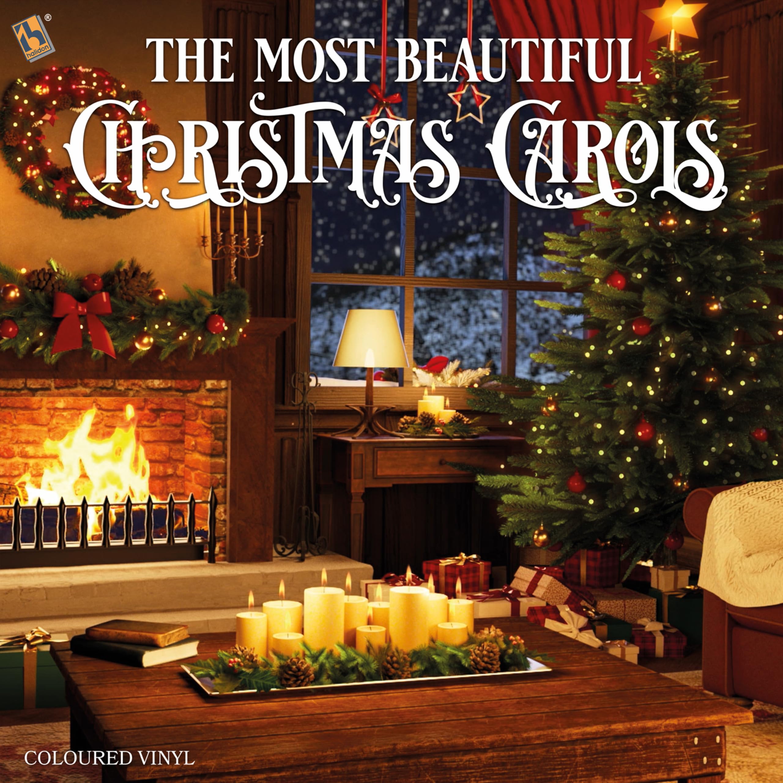 The Most Beatiful Christmas Carols Vinile Colorato Rosso - O Holy Night, Silent Night, Jingle Bells