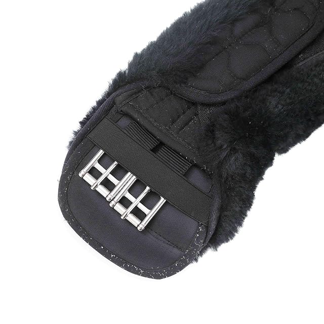 Foto 5 de 7 de Merauno® Cinturón de Piel de Cordero, cinturón anatómico de Doma (Correa Corta) con Forma de Hoz