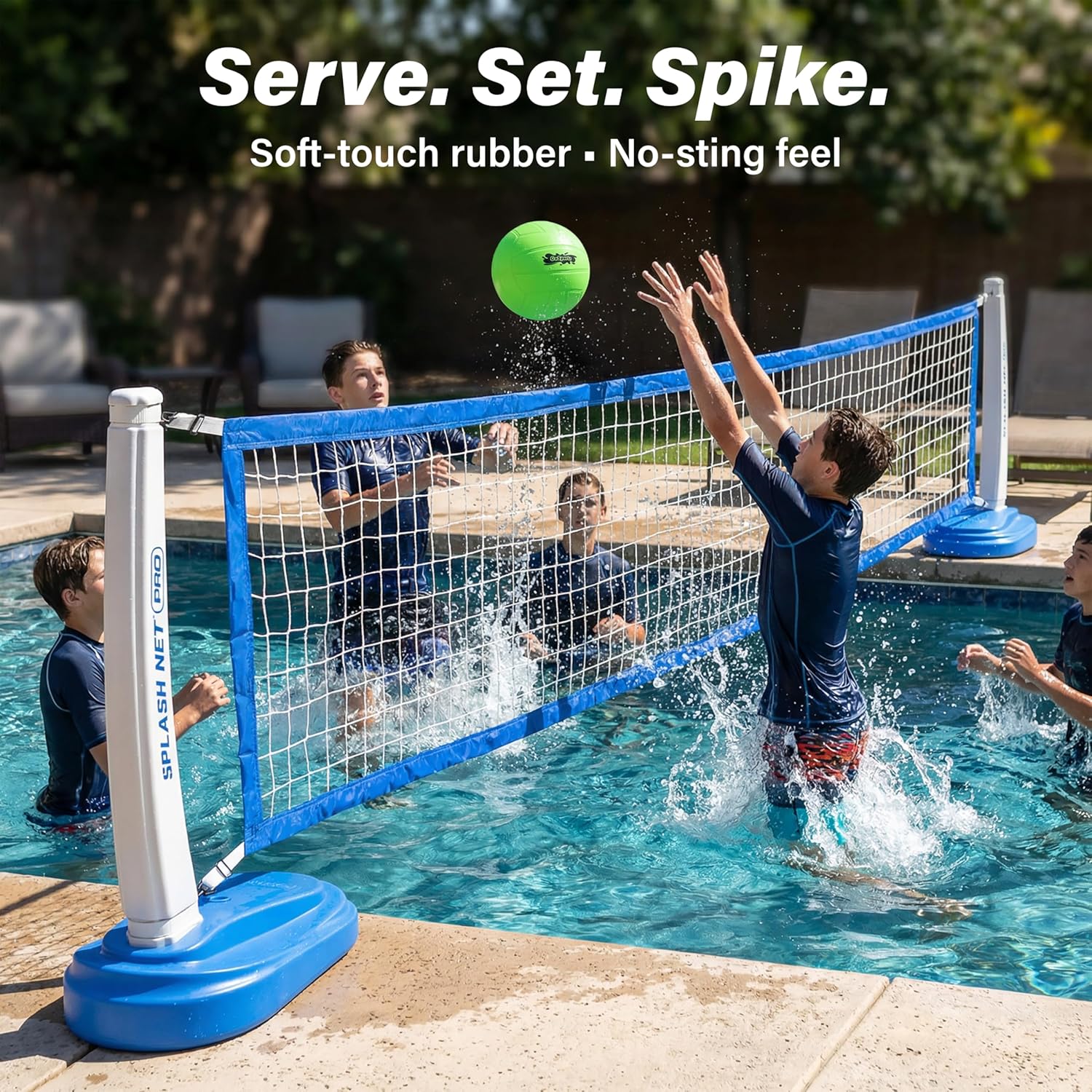 GoSports Water Volleyball 3 Pack Great for Swimming Pools or Lawn Volleyball Games - Image 2