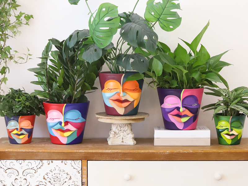 GUGUGO Mushroom Female Body Planters, Unique Dancing Lady Flowers Planter, Cute Quirky Butt Plant Pots for Indoor Plants, Funny Succulent Flower Pot for Home Decor, Eclectic Aesthetic Gift, Green