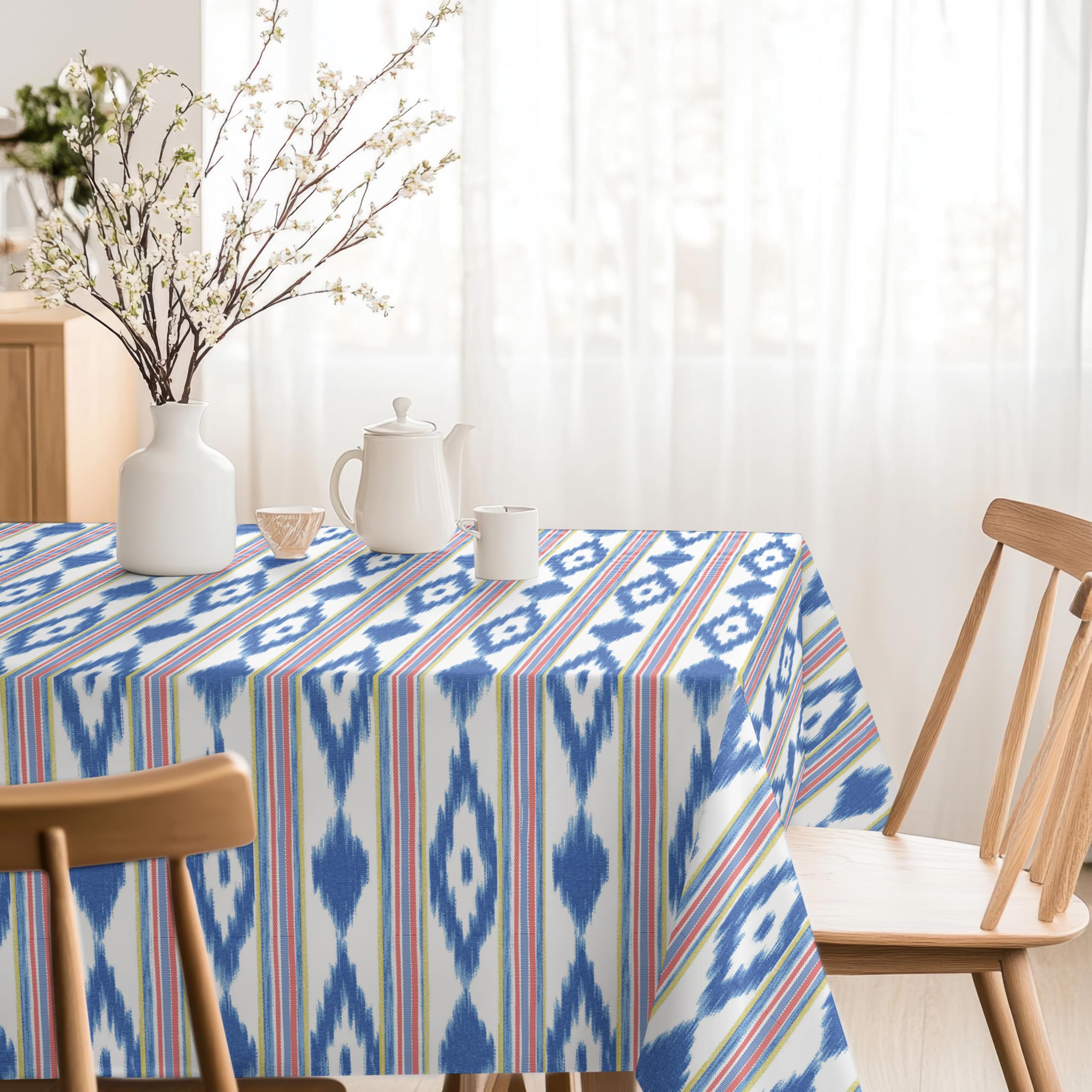 Martina Home Resin Tablecloth Islands Multicoloured 250 x 140 cm